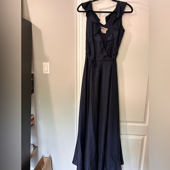 BHLDN bridesmaids Katey Dress In navy - Picture 2 of 4